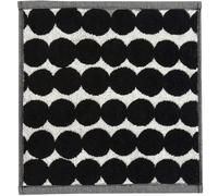 Marimekko - Räsymatto Mini Towel 30x30 cm, Black/White - Black