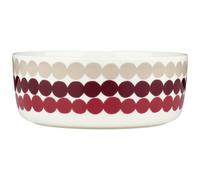 Marimekko - Räsymatto Serving Bowl 1,5 l, Dark Red - Dark Red