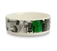 Marimekko Siirtolapuutarha serving bowl 1.5 l black-green