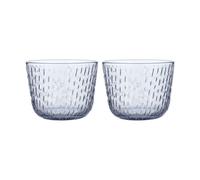 Marimekko Syksy drinking glass 2 dl 2-pack Purple