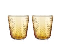 Marimekko Syksy tumbler glass 36 cl 2-pack Beige