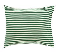 Marimekko - Tasaraita Pillowcase 50x60 cm, Dark Green - Dark Green