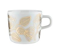Marimekko Tiara coffee cup 20 cl White-gold