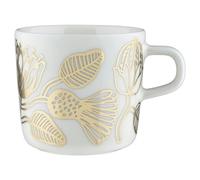 Marimekko Tiara coffee cup 20 cl White-gold