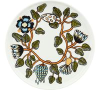 Marimekko Tiara plate Ø25 cm White, warm orange, green