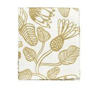 Marimekko Tiara tablecloth 135x250 cm White-gold