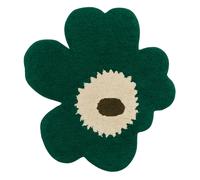 Marimekko - Unikko Bath Rug 73X74 cm, Off-white / Mole - Offwhite