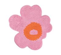 Marimekko Unikko bathroom mat 73x74 cm Pink-orange