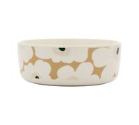 Marimekko Unikko bowl 1.5 l White-beige-light sand-dark green