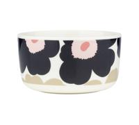 Marimekko Unikko bowl 5 dl Off white-charcoal-sand-pink