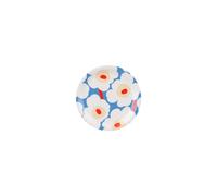 Marimekko - Unikko Coaster, Off-white / It Blue - Off-White