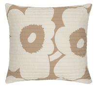 Marimekko - Unikko Cushion 60x60 cm, Off-white / Linen - Off-White