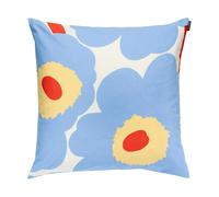 Marimekko Unikko cushion cover 50x50 cm White-light blue-orange red-melon