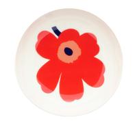 Marimekko - Unikko Deep Plate 13 cm, Red - White