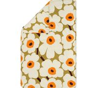 Marimekko - Unikko Duvet Cover Cream / Caramel / Warm Orange, 150x210 cm - Cream