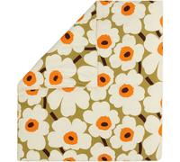 Marimekko - Unikko Duvet Cover Cream / Caramel / Warm Orange, 240x220 cm - Cream