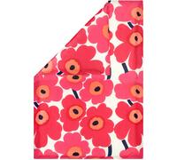 Marimekko - Unikko Duvet Cover White / Red, 210x210 cm - White