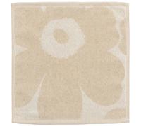 Marimekko - Unikko Face Towel 30x30 cm, Off-white / Linen - Offwhite