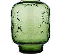Marimekko - Unikko Glass Vase 18 cm, Olive - Olive