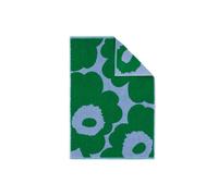 Marimekko - Unikko Hand Towel 50x70 cm, Green / It Blue - Green
