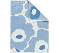 Marimekko - Unikko Hand Towel 50x70 cm, Sky Blue - Cream