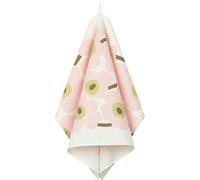 Marimekko - Unikko Kitchen Towel 43X70 cm, Pink / Sand / Pear - Pink