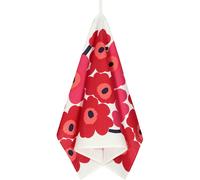 Marimekko - Unikko Kitchen Towel 47x70 cm 2-pack, White / Red - White