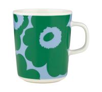 Marimekko Unikko mug 25 cl White-green-light blue