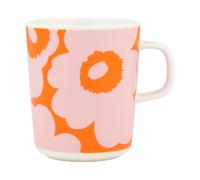 Marimekko Unikko mug 25 cl White-pink-orange