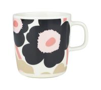 Marimekko Unikko mug 40 cl Off white-charcoal-sand-pink