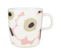 Marimekko Unikko mug 40 cl Off white-pink-sand-charcoal