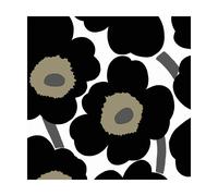 Marimekko Unikko napkins 33x33 cm 20-pack Black-White