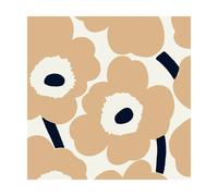 Marimekko Unikko napkins 33x33 cm 20-pack Sand-brown