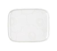 Marimekko Unikko plate 12x15 cm White