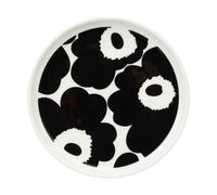 Marimekko Unikko plate Ø13.5 cm Black-White