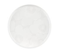 Marimekko Unikko plate 20 cm White-off white