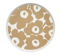 Marimekko Unikko plate beige-white Ø25 cm
