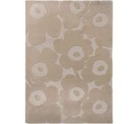 Marimekko - Unikko Rug 170x240 cm, Light Beige - Light Beige