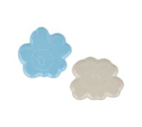 Marimekko Unikko shape bowl 2-pack Forget-me-not, stoneware