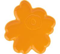 Marimekko - Unikko Shape Plate 20 cm, Warm Yellow - Warm Yellow