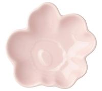 Marimekko - Unikko Shape Plate 9 cm, Pink - Pink