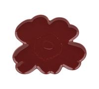 Marimekko Unikko Shape platter 32 cm Burgundy