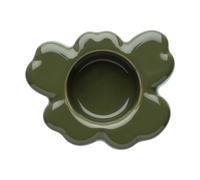 Marimekko Unikko tealight holder 3x10 cm Harvest green