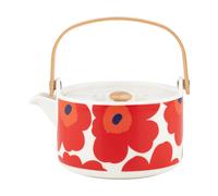 Marimekko Unikko teapot 0,7 l White-red-blue