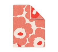 Marimekko Unikko towel 50x70 cm Off white-orange red