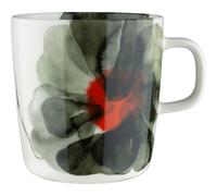 Marimekko - Valssi Mug 40 cl, White / Forest Green / Tomato Red - White