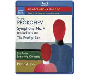 Marin Alsop - Symphony No 4 / Prodigal Son [New Blu-ray Audio]