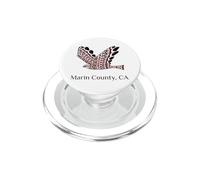 Marin County California Red Tail Hawk Native American Style PopSockets PopGrip for MagSafe