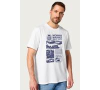 Marina 1700HL 1300HL Promo British Motor Heritage Morris Motors T-Shirt Morris Motors White L