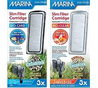 Marina (3 of Each) Slim Filter Carbon Plus Ceramic Cartridges and Zeolite Plus Ceramic Cartridges